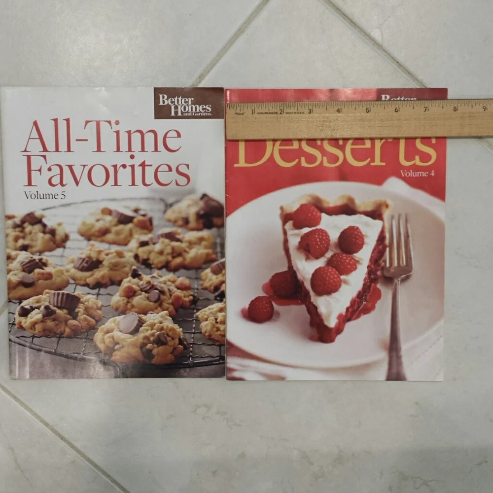 6 Better Homes Recipe Magazines